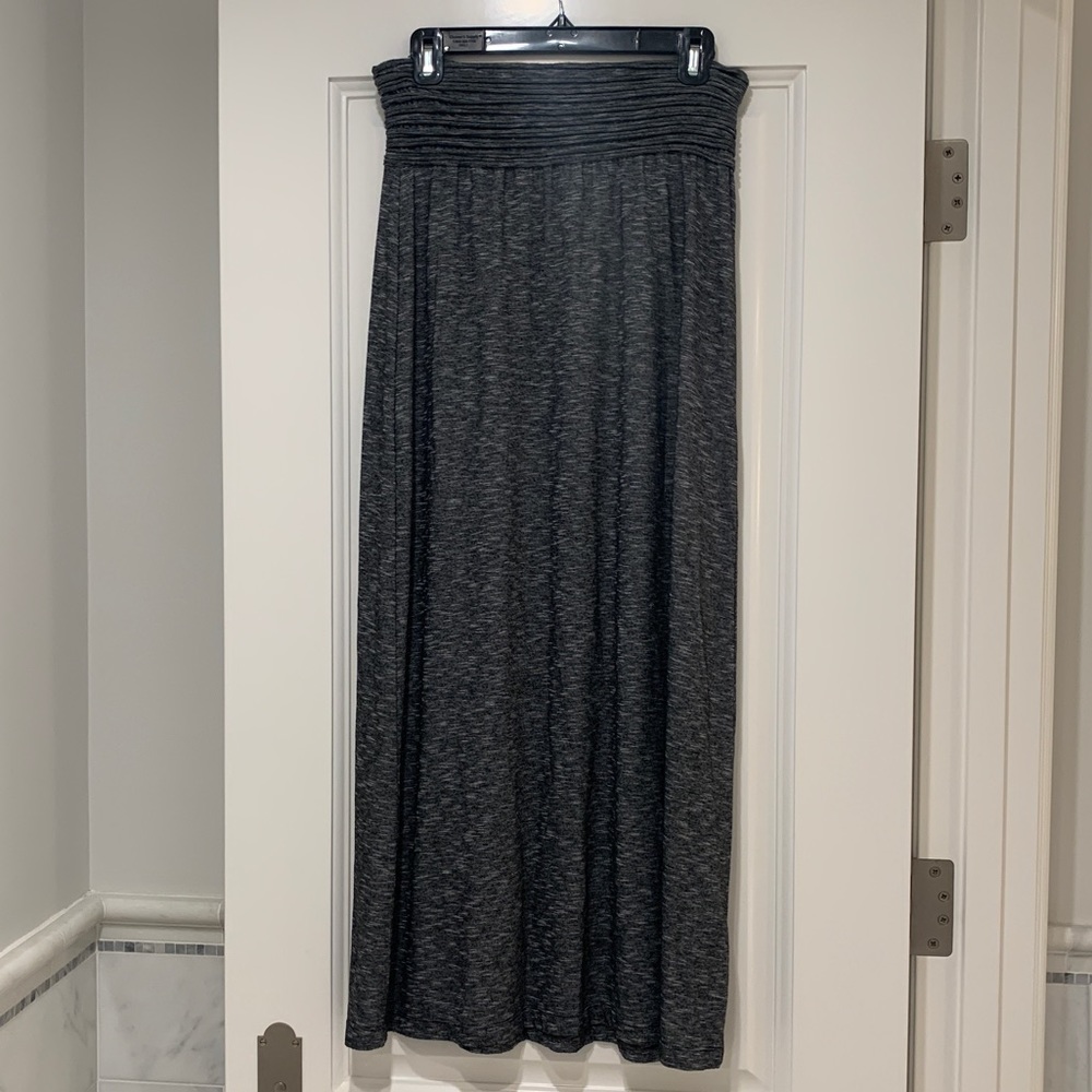 Black & White Maxi Skirt